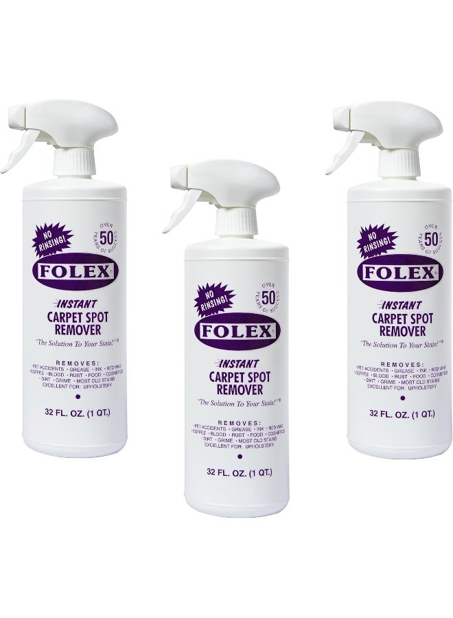 Folex Carpet Spot Remover, 32 oz 3-Pack - Image 1